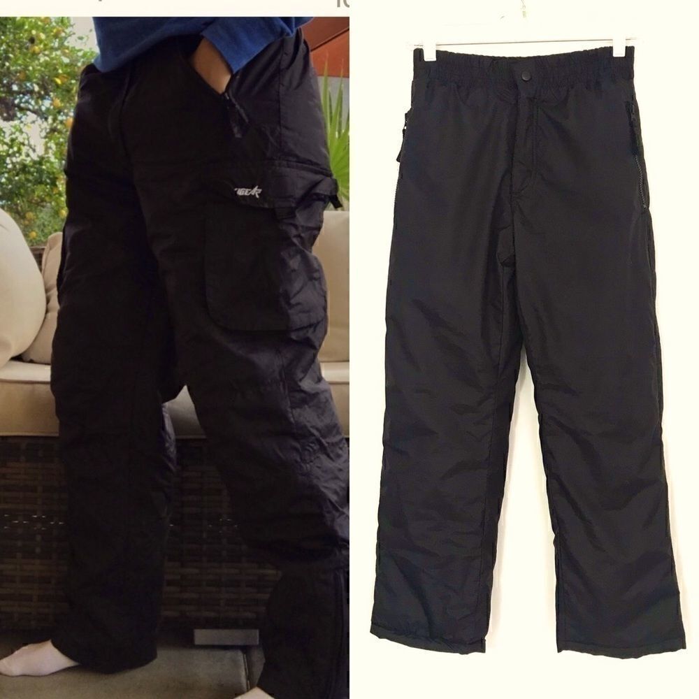 NWOT Unisex M Black Snow/Ski Pants by Skigear